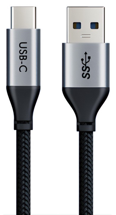 CABLETIME καλώδιο USB 3.0 σε USB Type-C C160, 5V 3A, 1m, μαύρο