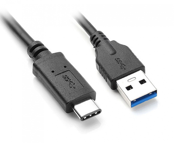 POWERTECH Καλώδιο USB 3.0 σε USB Type-C, 2m, Black