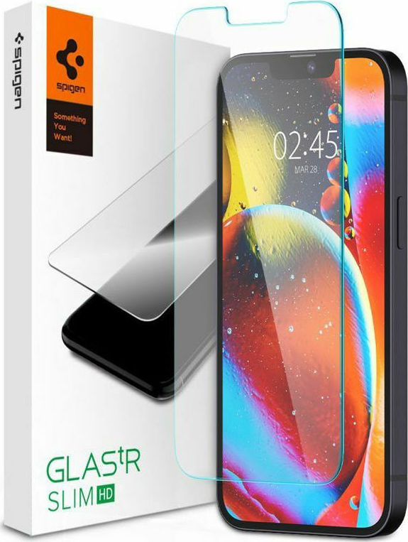 Tempered Glass Full Face Spigen Glas.TR Slim HD Apple iPhone 13 Pro Max (1 τεμ.)