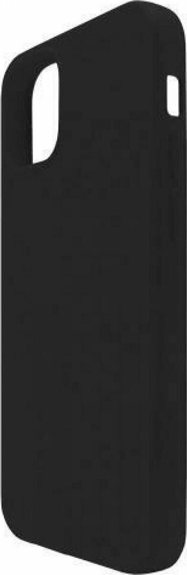 Θήκη Liquid Silicon inos Apple iPhone 12 mini L-Cover Μαύρο