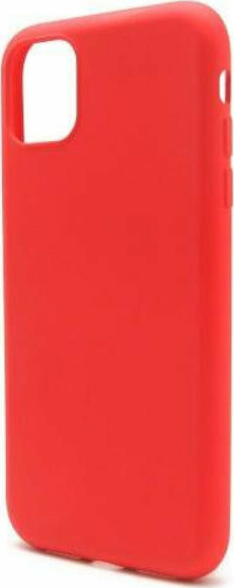Θήκη Liquid Silicon inos Apple iPhone 11 L-Cover Κόκκινο