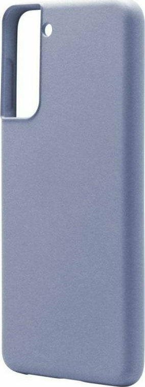 Θήκη Liquid Silicon inos Samsung G991B Galaxy S21 5G L-Cover Γκρι-Μπλε