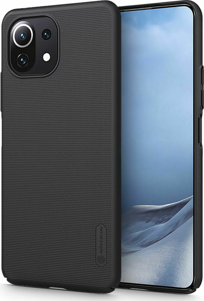 Θήκη Soft TPU & PC Nillkin Frosted Shield Xiaomi Mi 11 Lite 4G/ 5G Μαύρο