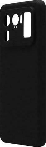 Θήκη Liquid Silicon inos Xiaomi Mi 11 Ultra L-Cover Μαύρο