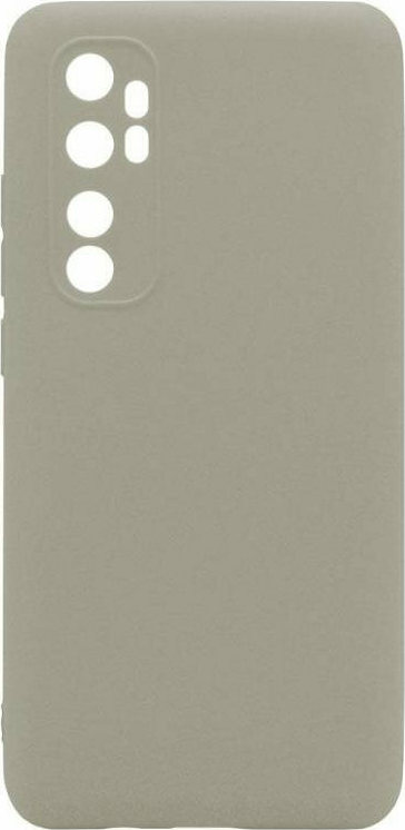 Θήκη Soft TPU inos Xiaomi Mi Note 10 Lite S-Cover Γκρι