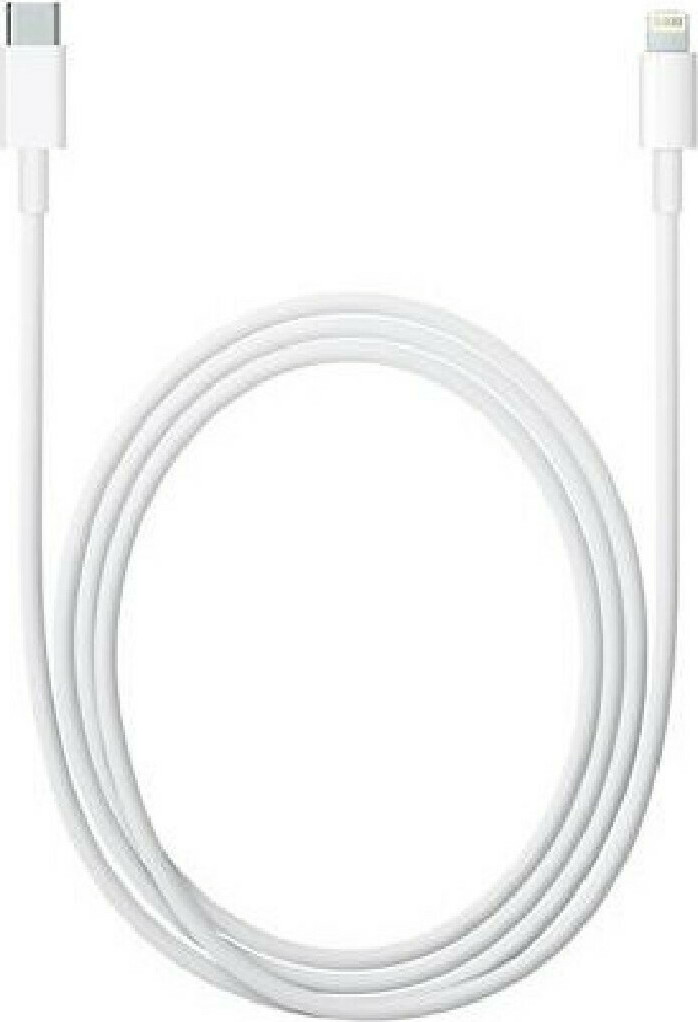 Kαλώδιο Apple MKQ42 USB C σε Lightning 2m Λευκό