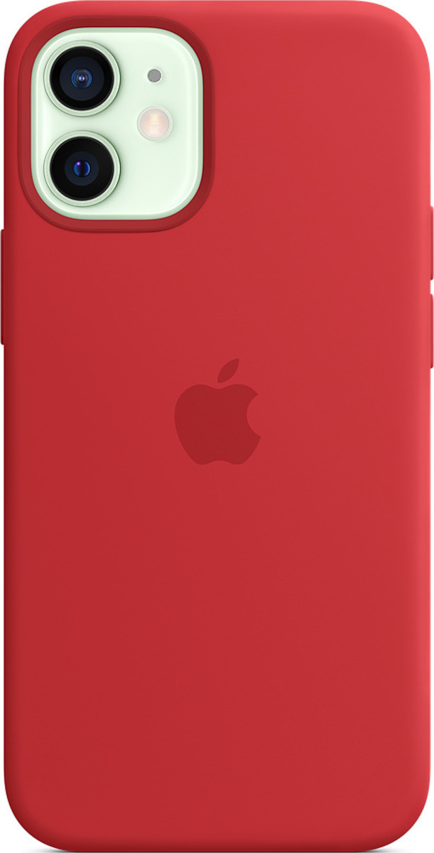 Θήκη Silicon με MagSafe Apple MHKW3 iPhone 12 mini Κόκκινο