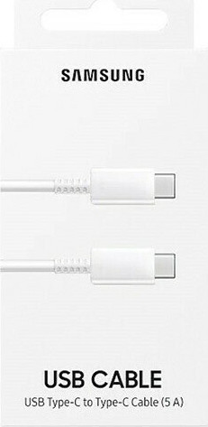 Καλώδιο USB 2.0 Samsung EP-DN975BWEG USB C σε USB C 1m Λευκό