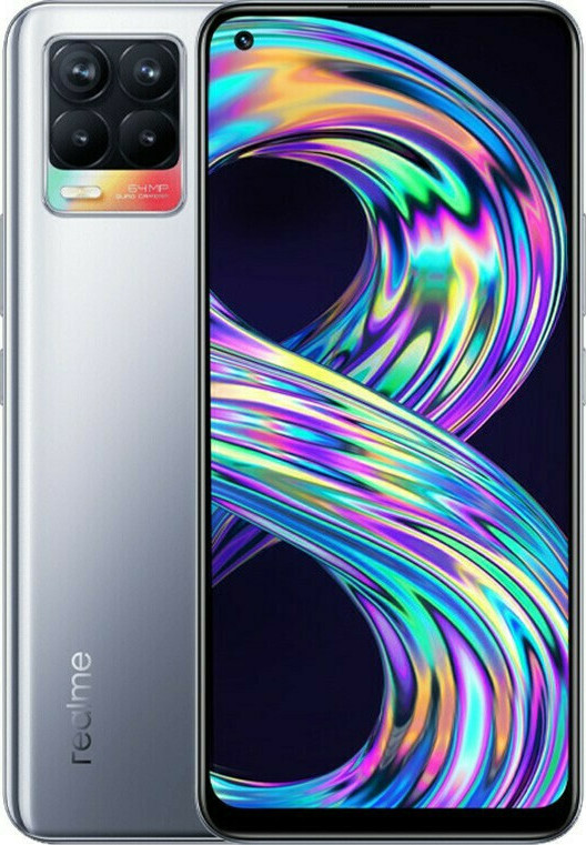 Realme 8 (6GB/128GB) Cyber Silver