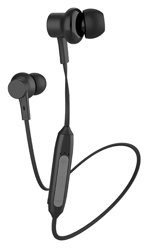 CELEBRAT bluetooth earphones A20 με μαγνήτη, 10mm, BT 5.0, μαύρα