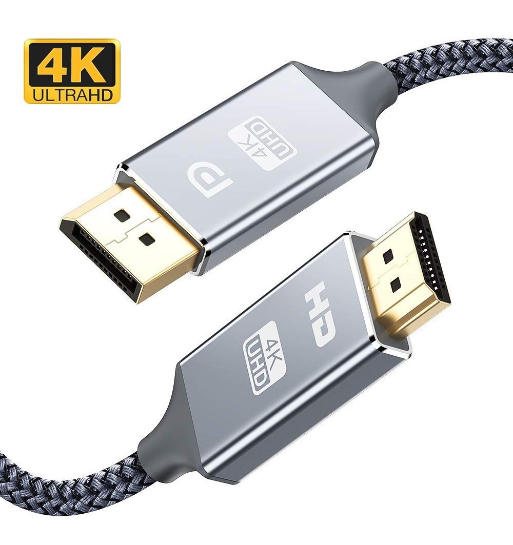 POWERTECH καλώδιο DisplayPort (M) σε HDMI(M), 4K, PS8402A, copper, 3m