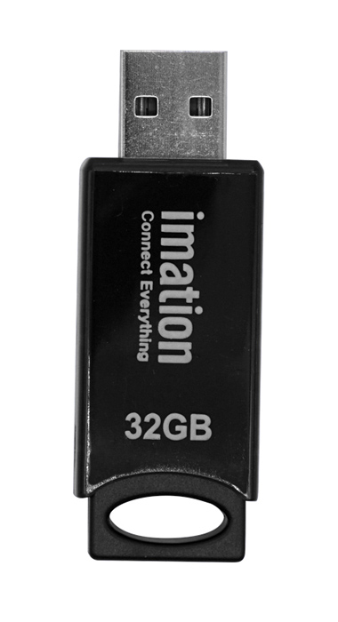 IMATION USB Flash Drive OD33 RT02330032, 32GB, USB 2.0, μαύρο