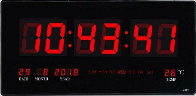 Ρολόι Τοίχου JH-4622 Πλαστικό 45x21cm