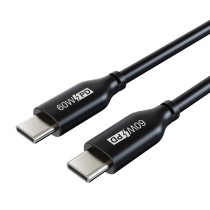 CABLETIME καλώδιο USB Type-C CM60, PD 60W, 3A, 0.5m, μαύρο