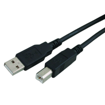 POWERTECH καλώδιο USB 2.0 σε USB Type Β, copper, 3m, μαύρο