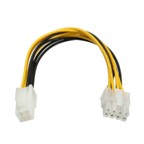 POWERTECH Καλώδιο για MB 4pin (F) σε 8pin (M), 20cm