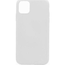 Θήκη Liquid Silicon inos Apple iPhone 11 L-Cover Λευκό