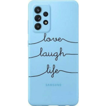 Θήκη TPU inos Samsung A525F Galaxy A52/ A526B Galaxy A52 5G/ A528B Galaxy A52s 5G Art Theme Love-Laugh-Life