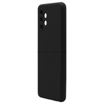 Θήκη Liquid Silicon inos Samsung A325F Galaxy A32 4G L-Cover Μαύρο