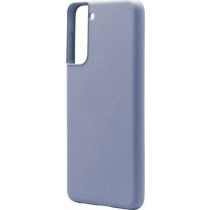 Θήκη Liquid Silicon inos Samsung G991B Galaxy S21 5G L-Cover Γκρι-Μπλε