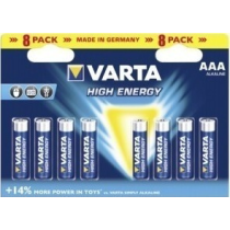 Μπαταρία Alkaline Varta High Energy AAA LR03 (4+4 τεμ.)