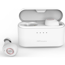 True Wireless Ακουστικά Bluetooth HiFuture TidyBuds Pro με θήκη Power Bank 3000mAh Λευκό