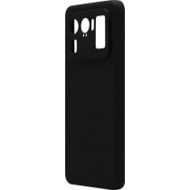 Θήκη Liquid Silicon inos Xiaomi Mi 11 Ultra L-Cover Μαύρο