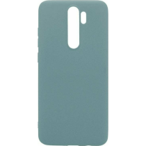 Θήκη Soft TPU inos Xiaomi Redmi Note 8 Pro S-Cover Πετρόλ