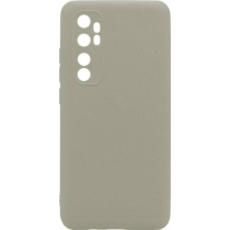 Θήκη Soft TPU inos Xiaomi Mi Note 10 Lite S-Cover Γκρι