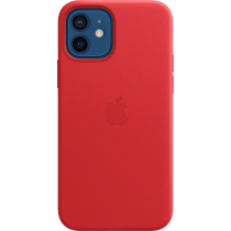 Θήκη Δερμάτινη με MagSafe Apple MHKD3 iPhone 12/ 12 Pro Κόκκινο