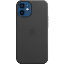 Θήκη Δερμάτινη με MagSafe Apple MHKA3 iPhone 12 mini Μαύρο
