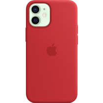 Θήκη Silicon με MagSafe Apple MHKW3 iPhone 12 mini Κόκκινο