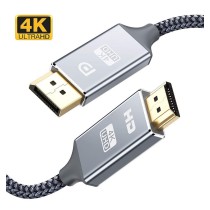 POWERTECH καλώδιο DisplayPort (M) σε HDMI(M), 4K, PS8402A, copper, 3m