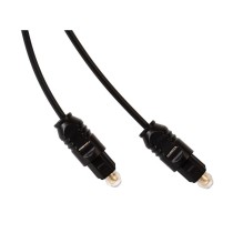 POWERTECH καλώδιο Toslink CAB-O002, OD 4.0mm, 2m, μαύρο