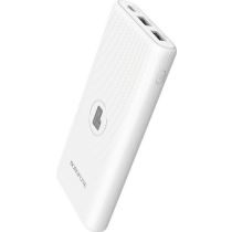 Borofone BT31 Power Bank 10000mAh με 2 Θύρες USB-A Λευκό