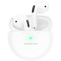 Borofone BE41 Earbud Bluetooth Handsfree Λευκό