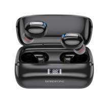Borofone BE55 In-ear Bluetooth Handsfree Μαύρο