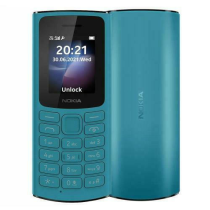 Nokia 105 4G Dual SIM Κινητό με Κουμπιά Μπλε