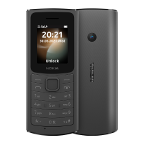 Nokia 110 4G Dual SIM Κινητό με Κουμπιά Black