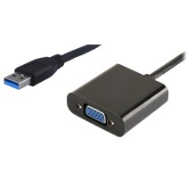 POWERTECH αντάπτορας USB 3.0 σε VGA PTH-021, Full HD, μαύρο