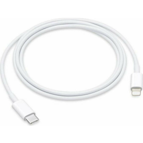 Καλώδιο Σύνδεσης USB 2.0 inos USB C σε Lightning 1m Λευκό