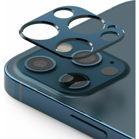 Tempered Glass Full Face Ringke Styling για Τζαμάκι Κάμερας Apple iPhone 12 Pro Max Μπλε (1 τεμ)