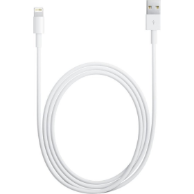 Kαλώδιο Apple MD819 USB A σε Lightning 2m Λευκό (Ασυσκεύαστο)