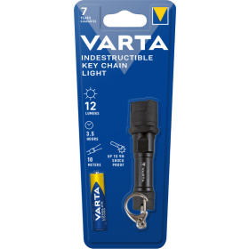 Άθραυστος Φακός Varta Indestructible Led Key Chain Light με 1τεμ Μπαταρία ΑΑΑ