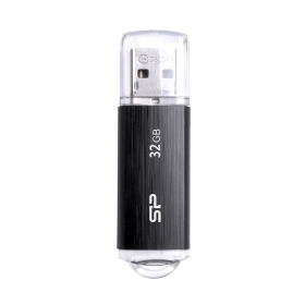 SILICON POWER USB Flash Drive Ultima U02, 32GB, USB 2.0, μαύρο