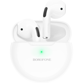 Borofone BE41 Earbud Bluetooth Handsfree Λευκό