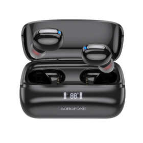 Borofone BE55 In-ear Bluetooth Handsfree Μαύρο