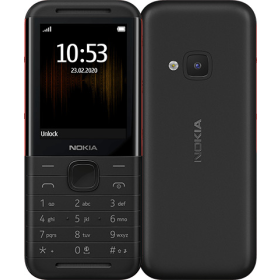 Nokia 5310 2020 Dual SIM Κινητό με Κουμπιά Black/Red